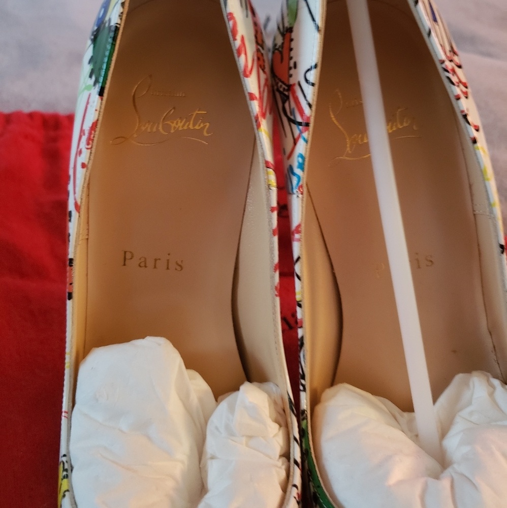 **SOLD**Christian Louboutin So Kate Graffiti Pumps - Picture 5 of 8